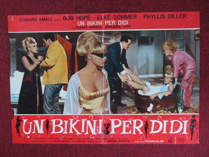 BOY, DID I GET A NUMBER WRONG - E ITALIAN FOTOBUSTA POSTER ELKE SOMMER 1966 Rendezvous Cinema Movie posters