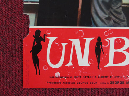 BOY, DID I GET A NUMBER WRONG - E ITALIAN FOTOBUSTA POSTER ELKE SOMMER 1966 Rendezvous Cinema Movie posters