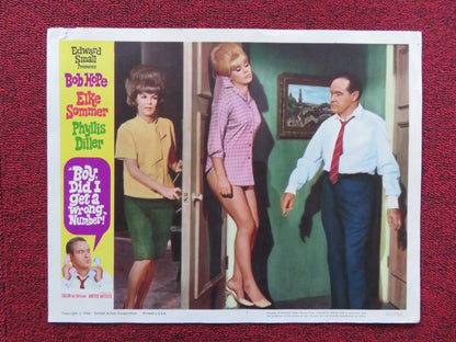 BOY, DID I GET A WRONG NUMBER US LOBBY CARD SET BOB HOPE ELKE SOMMER 1966 Rendezvous Cinema Movie posters