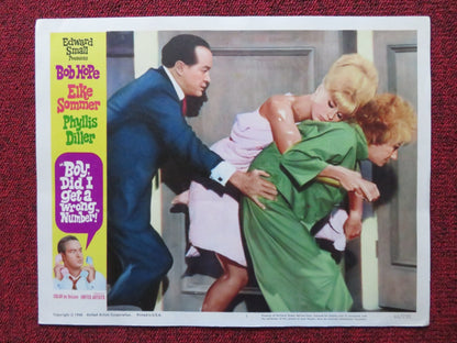 BOY, DID I GET A WRONG NUMBER US LOBBY CARD SET BOB HOPE ELKE SOMMER 1966 Rendezvous Cinema Movie posters