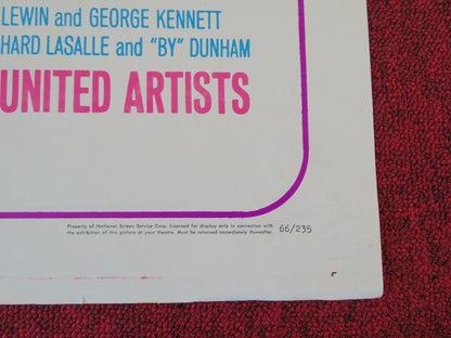 BOY, DID I GET THE WRONG NUMBER! FOLDED US ONE SHEET POSTER BOB HOPE 1966 Movie posters