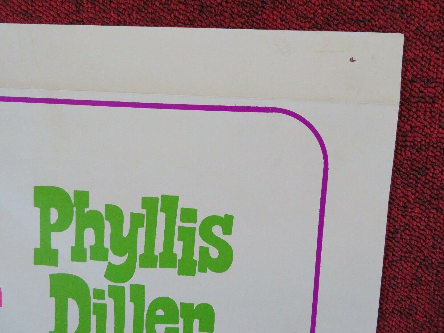 BOY, DID I GET THE WRONG NUMBER! FOLDED US ONE SHEET POSTER BOB HOPE 1966 Movie posters