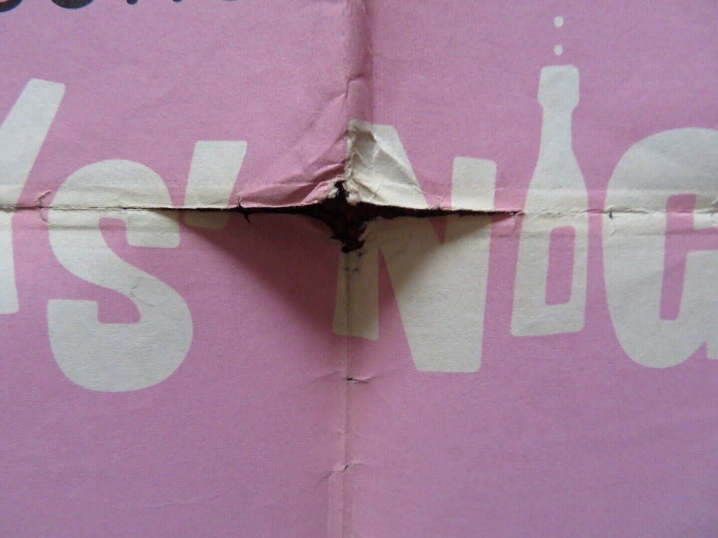 BOYS' NIGHT OUT FOLDED US ONE SHEET POSTER KIM NOVAK JAMES GARNER 1962 - Rendezvous Cinema