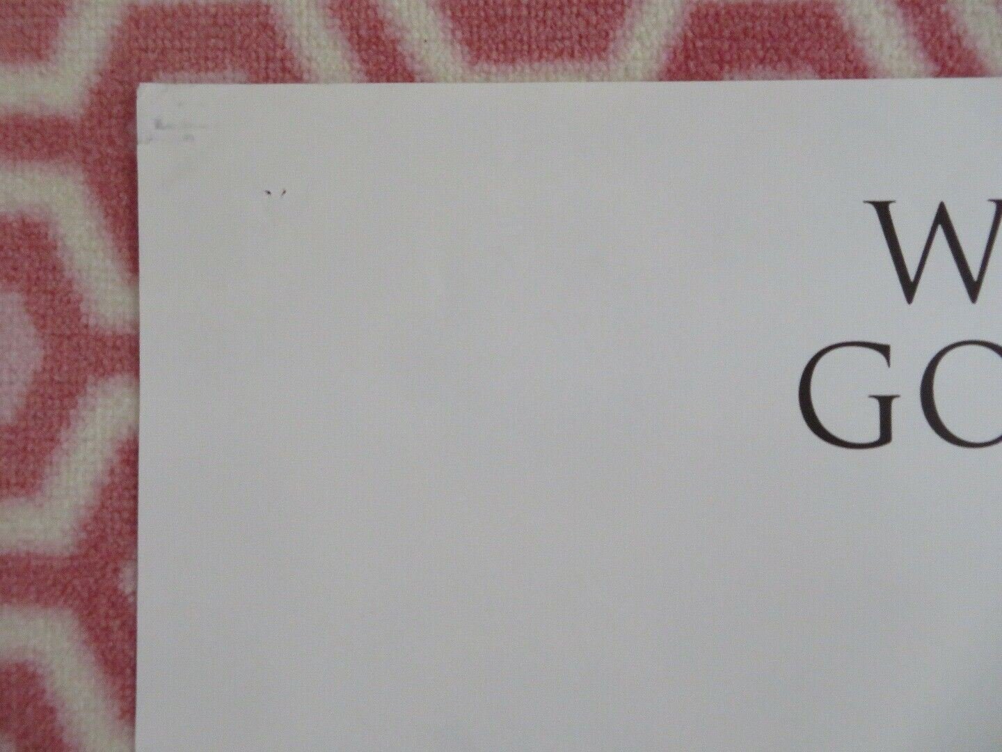 BOYS ON THE SIDE BRITISH QUAD (30"x40") POSTER WHOOPI GOLDBERG DREW BARRYMORE Movie posters