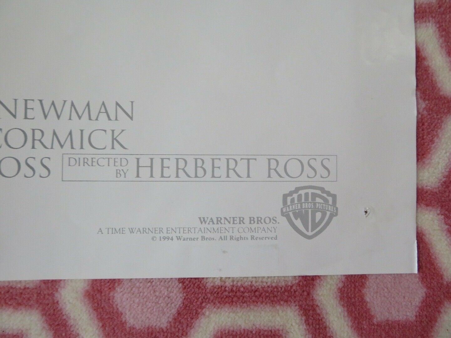 BOYS ON THE SIDE BRITISH QUAD (30"x40") POSTER WHOOPI GOLDBERG DREW BARRYMORE Movie posters