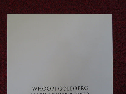BOYS ON THE SIDE ITALIAN LOCANDINA (27.5"x13") POSTER WHOOPI GOLDBERG 1995 Movie posters