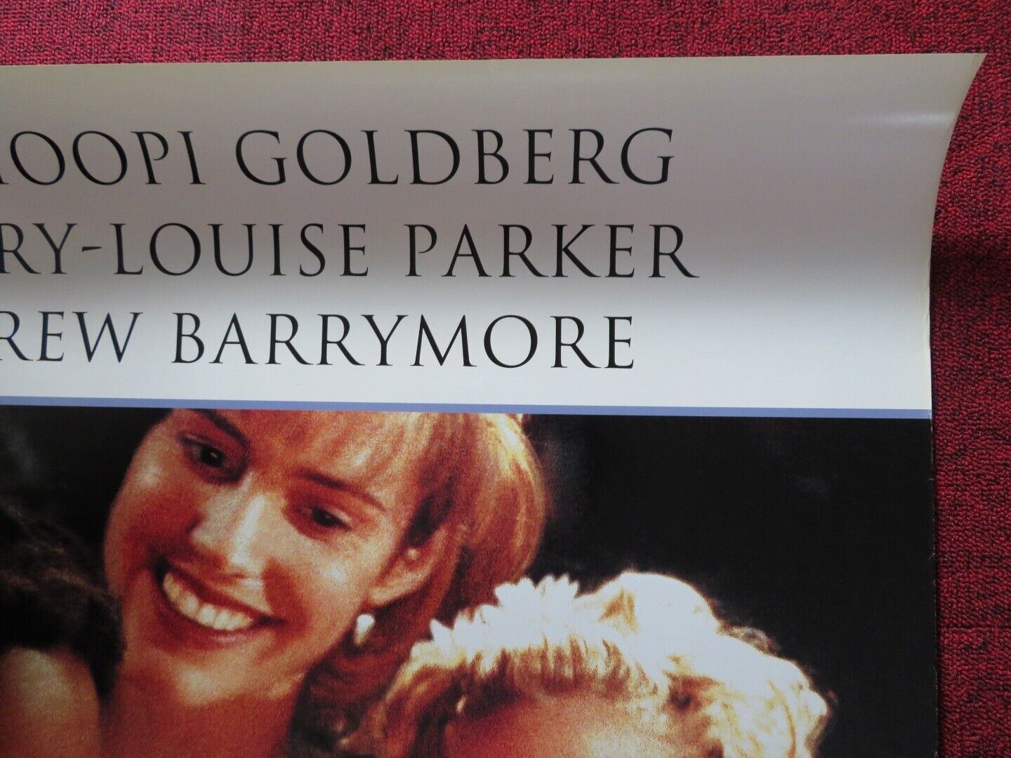 BOYS ON THE SIDE US ONE SHEET ROLLED POSTER DREW BARRYMORE WHOOPI GOLDBERG 1995 Movie posters