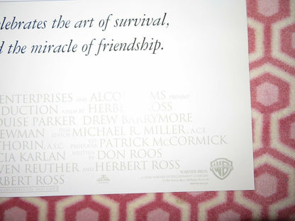 BOYS ON THE SIDE US ONE SHEET ROLLED POSTER WHOOPI GOLDBERG DREW BARRYMORE 1995 Movie posters