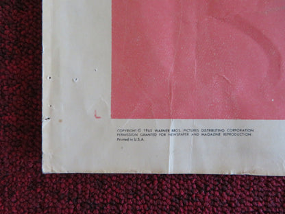 BRAINSTORM US HALF SHEET (22"x 28") POSTER JEFF HUNTER ANNE FRANCIS 1965 Rendezvous Cinema Movie posters