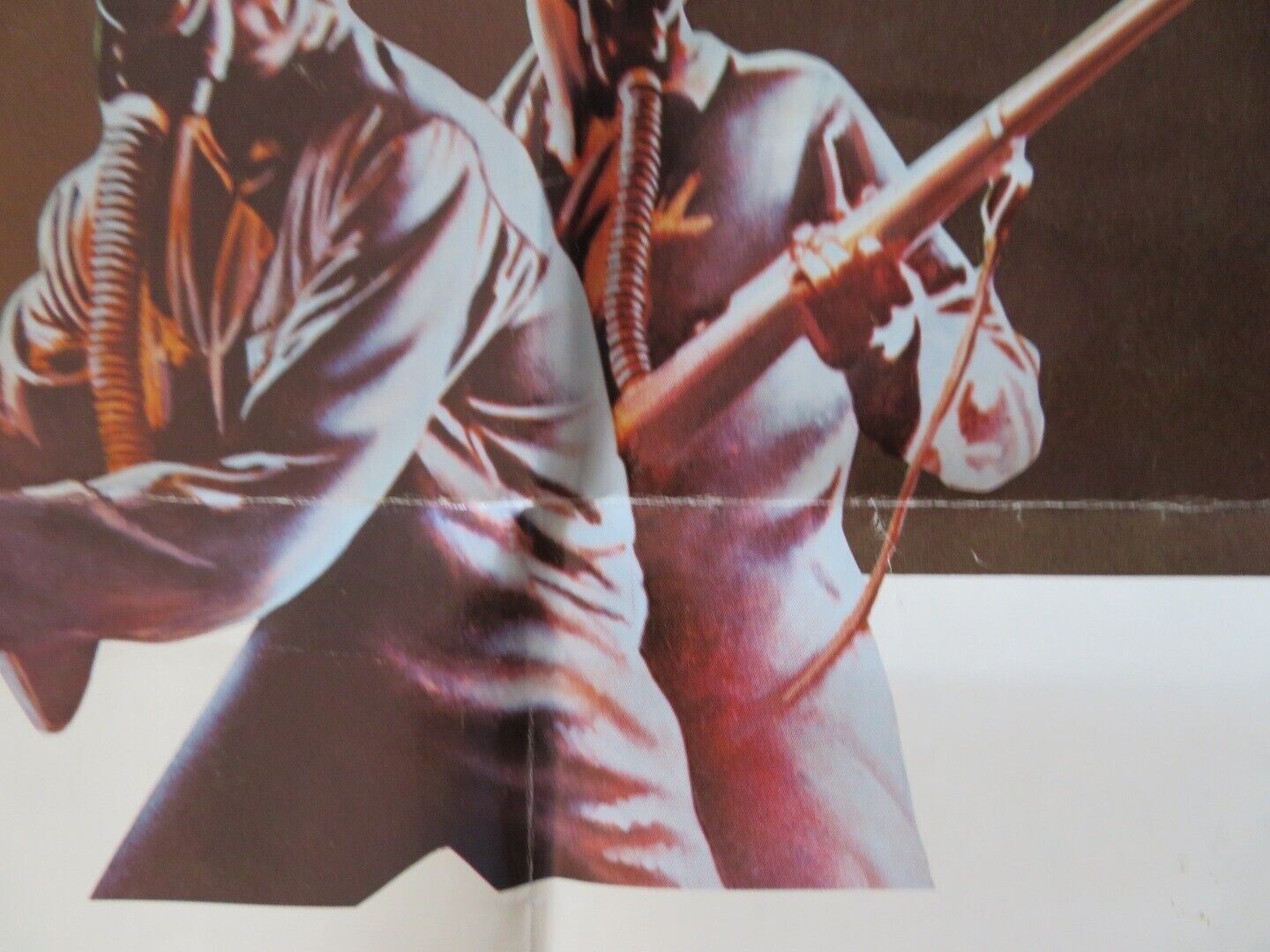 BRASS TARGET FOLDED US ONE SHEET POSTER SOPHIA LOREN JOHN CASSAVETES 1978 Movie posters