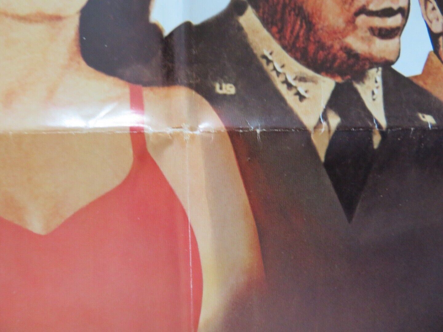 BRASS TARGET FOLDED US ONE SHEET POSTER SOPHIA LOREN JOHN CASSAVETES 1978 Movie posters