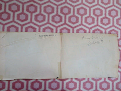 BRAVE WARRIOR FOLDED US ONE SHEET POSTER JON HALL CHRISTINE LARSON 1952 Movie posters