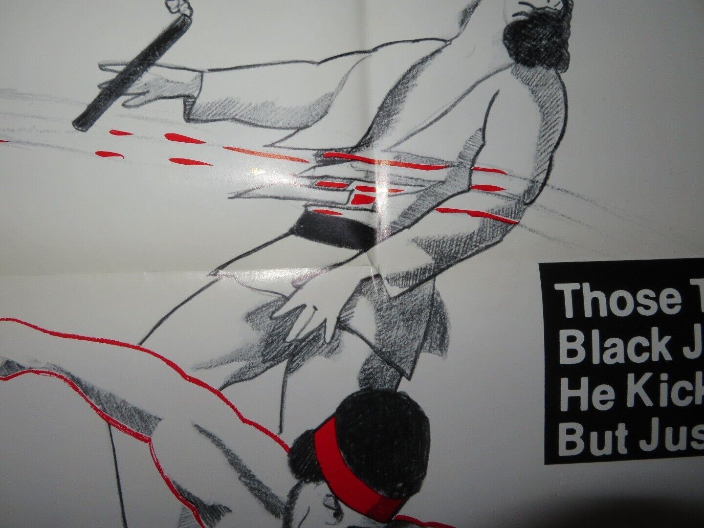 BRAWL BUSTERS KUNG FU US ONE SHEET POSTER BLACK JACK CHAN RICHARD KONG 1981 Movie posters