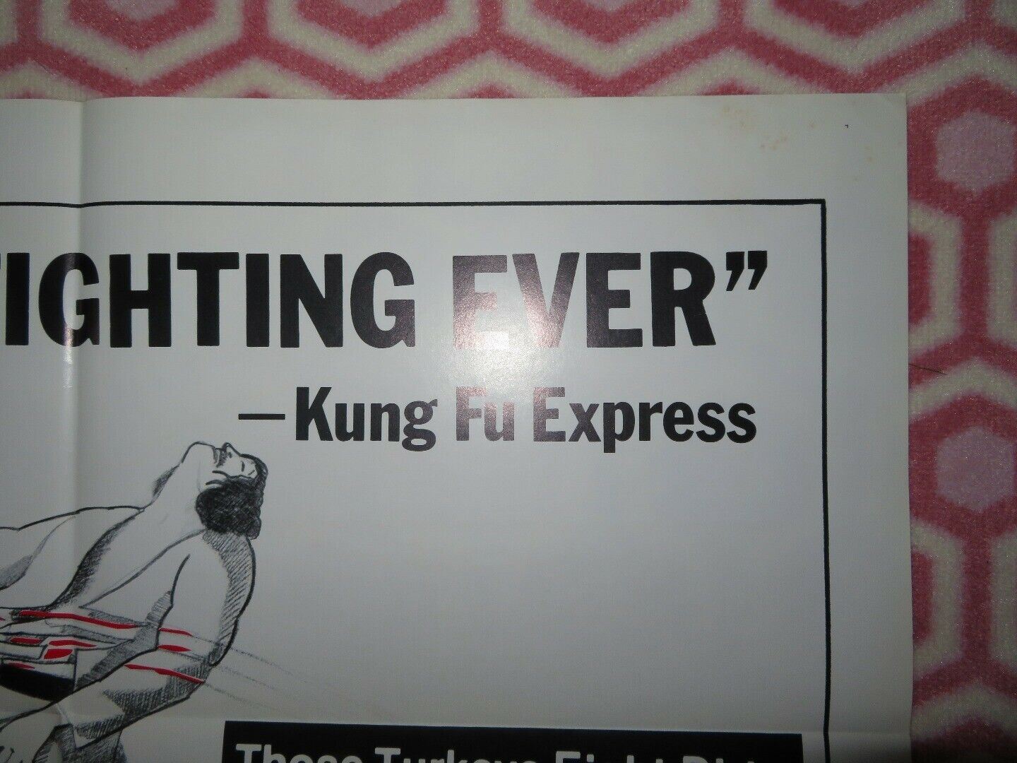 BRAWL BUSTERS KUNG FU US ONE SHEET POSTER BLACK JACK CHAN RICHARD KONG 1981 Movie posters