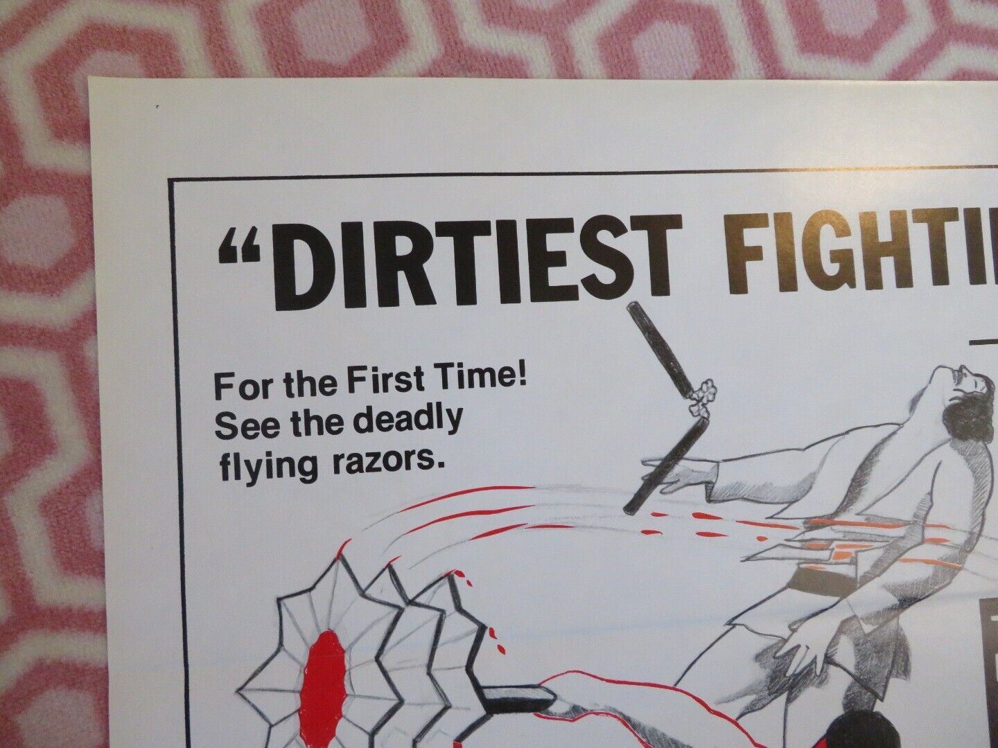 BRAWL BUSTERS US ROLLED POSTER BLACK JACK CHAN 1981/1978 Movie posters