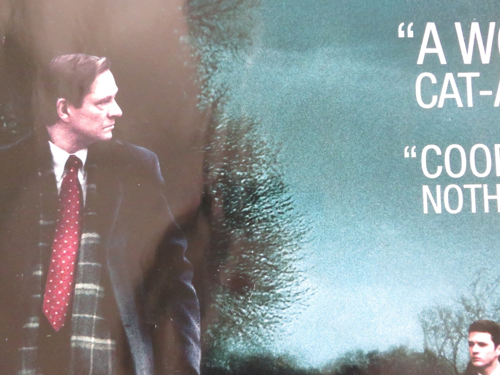 BREACH UK QUAD ROLLED POSTER CHRIS COOPER LAURA LINNEY 2007 Rendezvous Cinema Movie posters