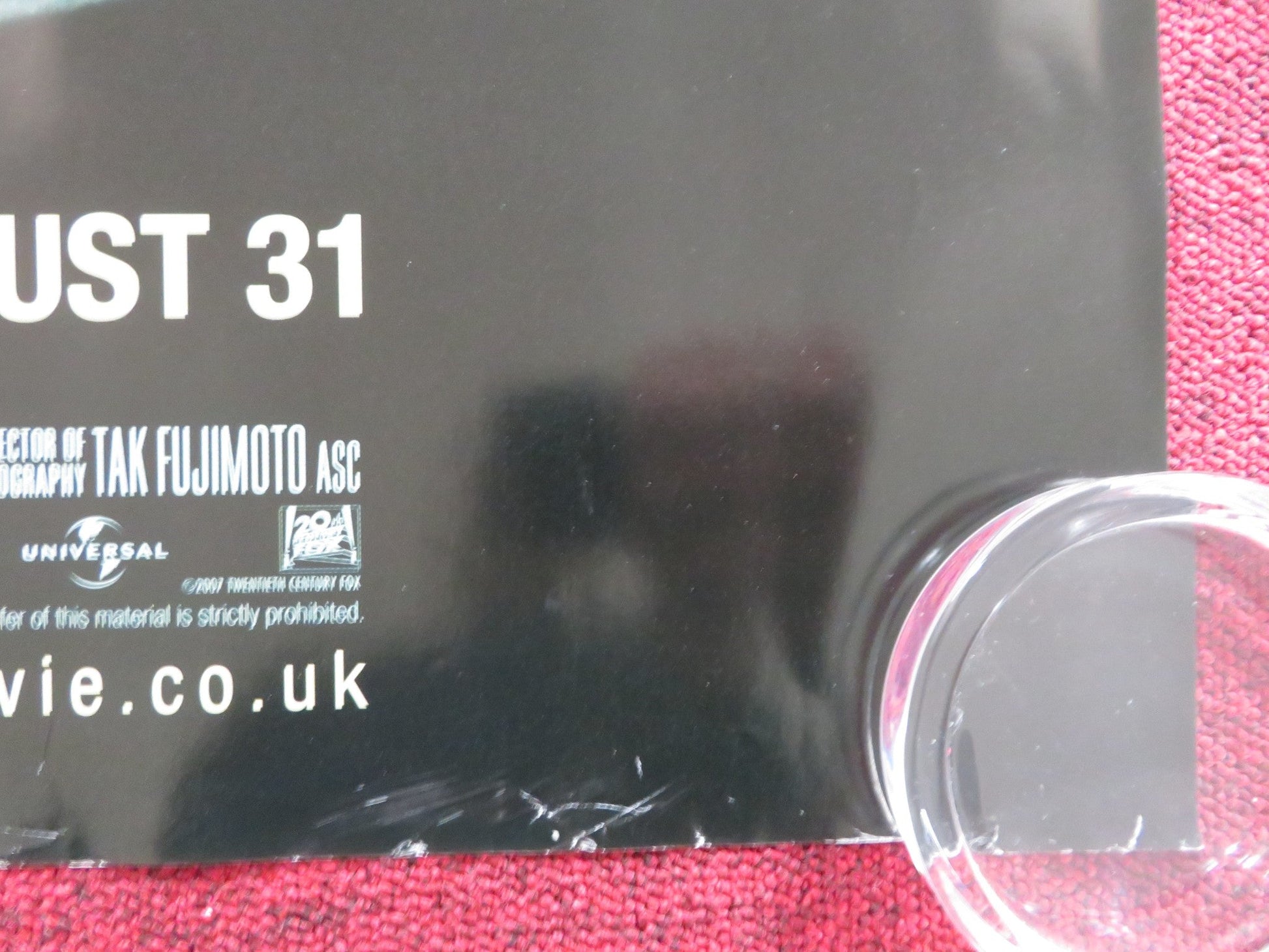 BREACH UK QUAD ROLLED POSTER CHRIS COOPER RYAN PHILLIPPE 2007 Rendezvous Cinema Movie posters