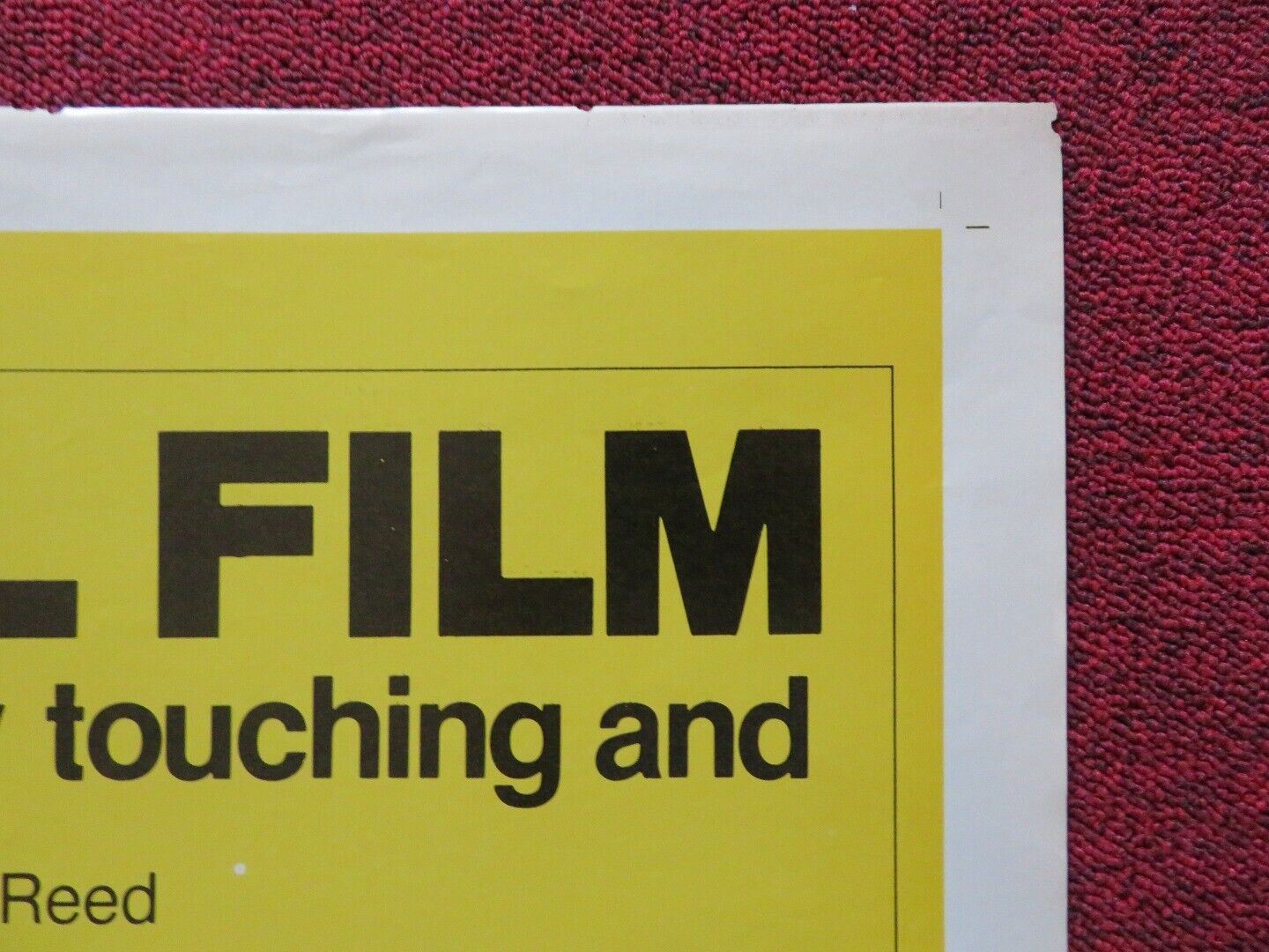 BREAD AND CHOCOLATE FOLDED US ONE SHEET POSTER NINO MANFREDI 1974 Movie posters