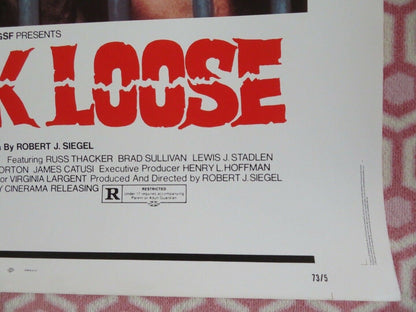 BREAK LOOSE / PARADES 30"x 40" ON CARD ROLLED POSTER RELEASE RUSS THACKER 1972 Movie posters