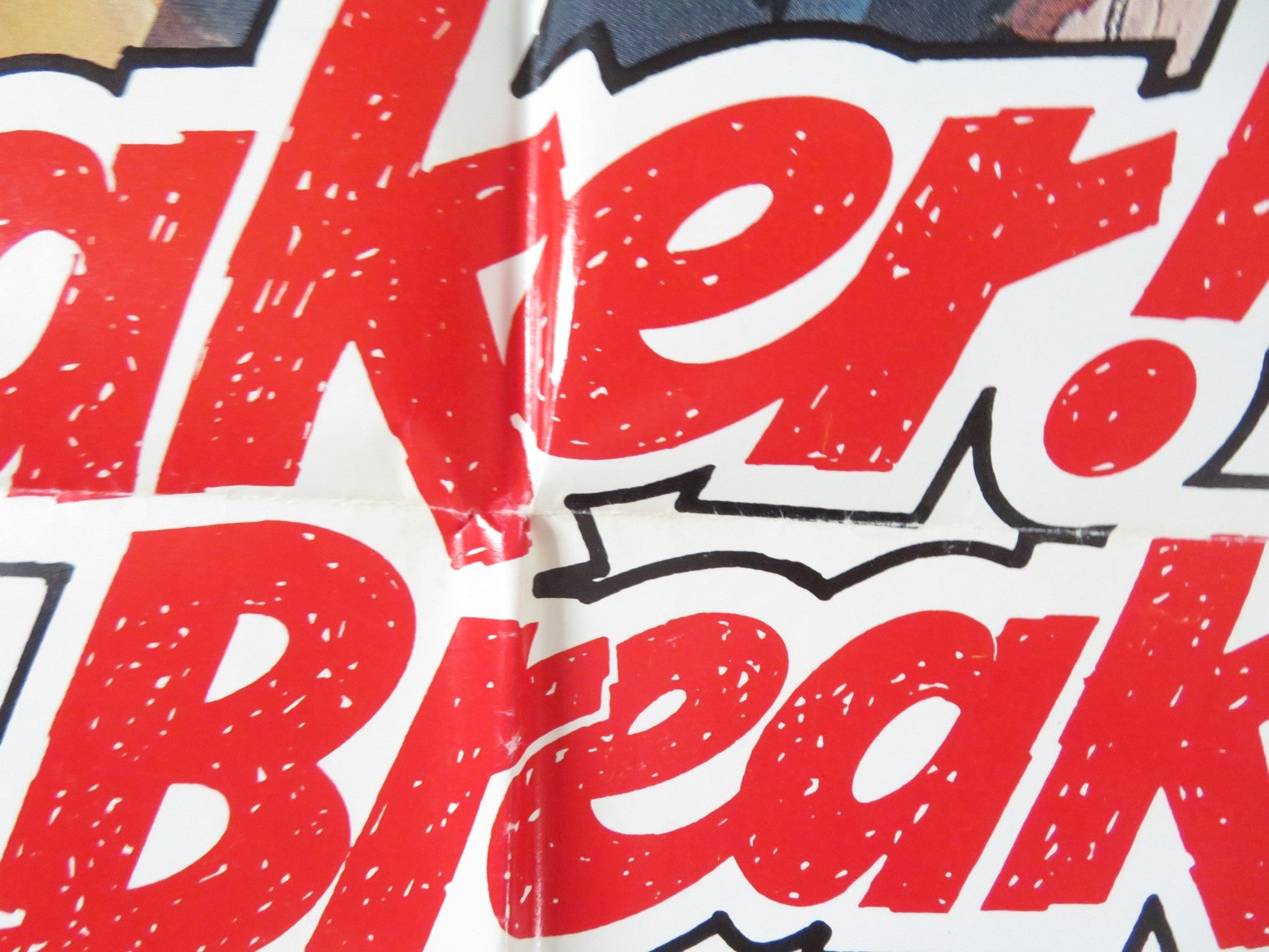 BREAKER! BREAKER! FOLDED US ONE SHEET POSTER CHUCK NORRIS GEORGE MURDOCK 1977 Rendezvous Cinema Movie posters