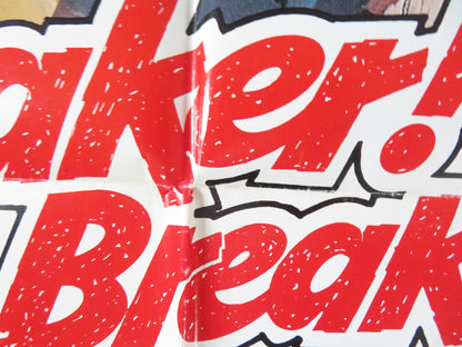 BREAKER! BREAKER! FOLDED US ONE SHEET POSTER CHUCK NORRIS GEORGE MURDOCK 1977 Rendezvous Cinema Movie posters