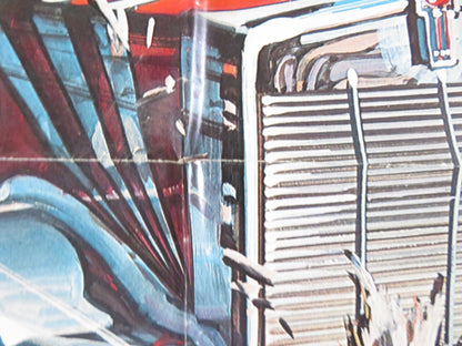 BREAKER! BREAKER! FOLDED US ONE SHEET POSTER CHUCK NORRIS GEORGE MURDOCK 1977 Rendezvous Cinema Movie posters