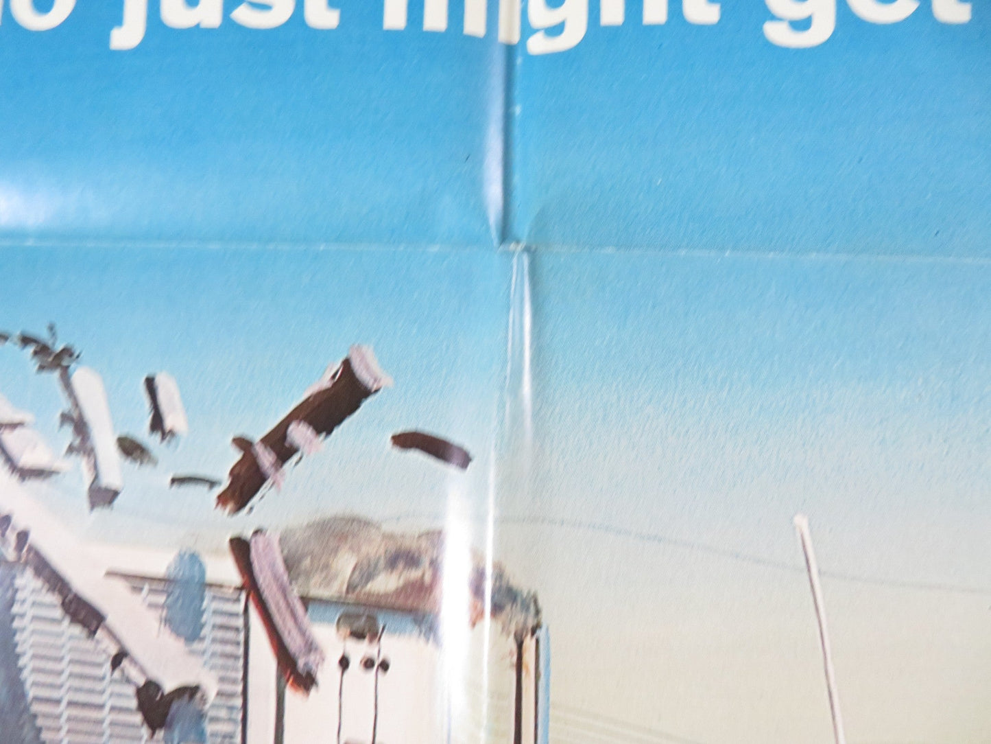 BREAKER! BREAKER! FOLDED US ONE SHEET POSTER CHUCK NORRIS GEORGE MURDOCK 1977 Rendezvous Cinema Movie posters