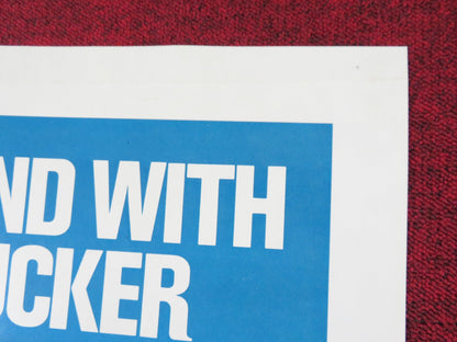 BREAKER! BREAKER! FOLDED US ONE SHEET POSTER CHUCK NORRIS GEORGE MURDOCK 1977 Rendezvous Cinema Movie posters