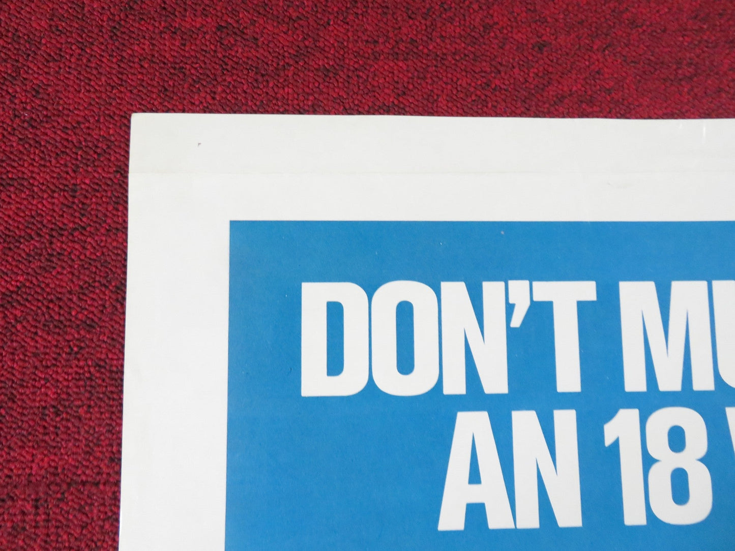 BREAKER! BREAKER! FOLDED US ONE SHEET POSTER CHUCK NORRIS GEORGE MURDOCK 1977 Rendezvous Cinema Movie posters