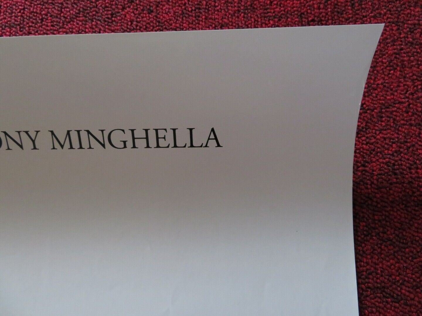 BREAKING AND ENTERING US ONE SHEET ROLLED POSTER JUDE LAW JULIETTE BINOCHE 2006 Movie posters