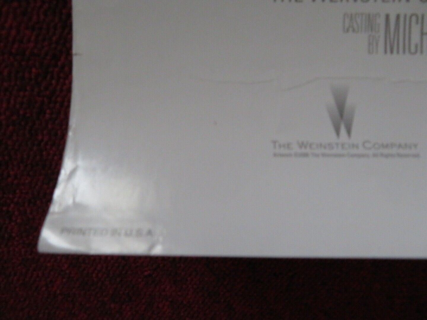 BREAKING AND ENTERING US ONE SHEET ROLLED POSTER JUDE LAW JULIETTE BINOCHE 2006 Movie posters