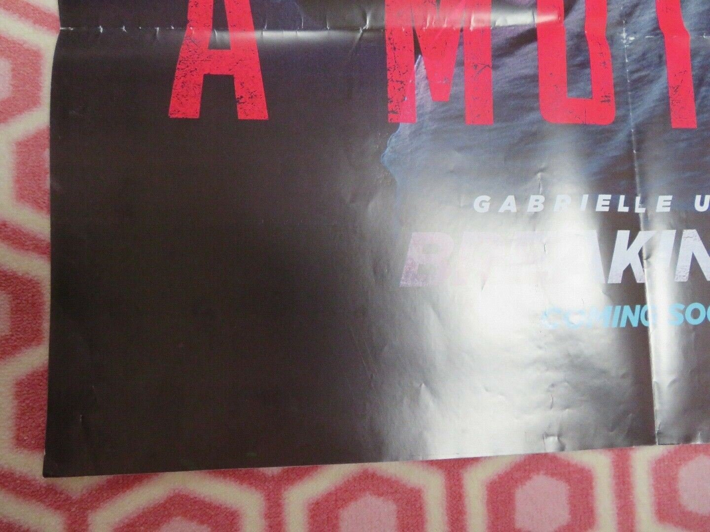 BREAKING IN US ONE SHEET POSTER GABRIELLE UNION 2018 Movie posters