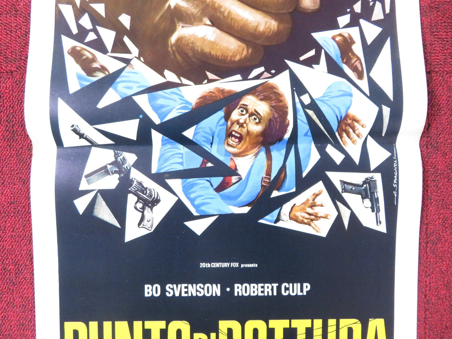 BREAKING POINT ITALIAN LOCANDINA POSTER BO SVENSON ROBERT CULP 1976 Rendezvous Cinema Movie posters