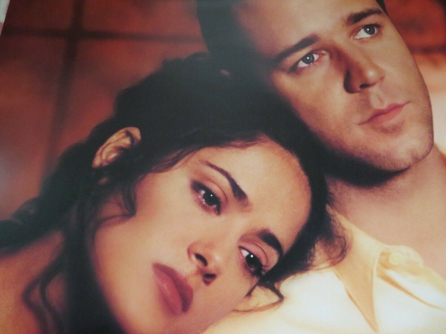 BREAKING UP US ONE SHEET ROLLED POSTER RUSSEL CROWE SALMA HAYEK 1997 Rendezvous Cinema Movie posters
