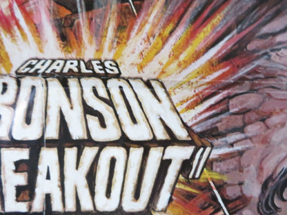 BREAKOUT - B FOLDED US ONE SHEET POSTER CHARLES BRONSON ROBERT DUVALL 1975 Rendezvous Cinema Movie posters