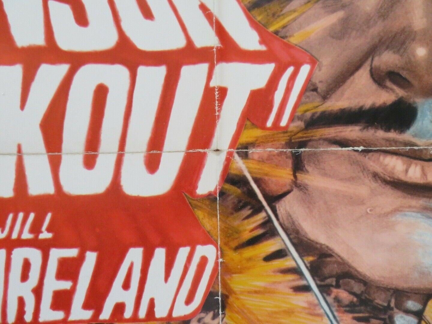 BREAKOUT FOLDED US ONE SHEET POSTER CHARLES BRONSON ROBERT DUVALL 1975 - Rendezvous Cinema