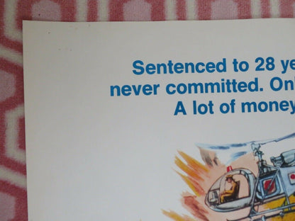 BREAKOUT FOLDED US ONE SHEET POSTER CHARLES BRONSON ROBERT DUVALL 1975 - Rendezvous Cinema