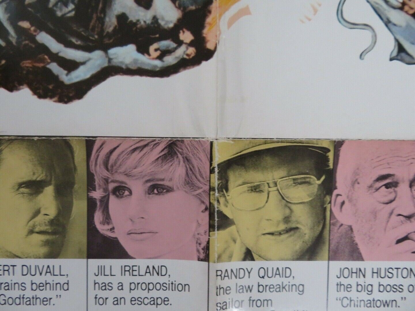 BREAKOUT FOLDED US ONE SHEET POSTER CHARLES BRONSON ROBERT DUVALL 1975 - Rendezvous Cinema