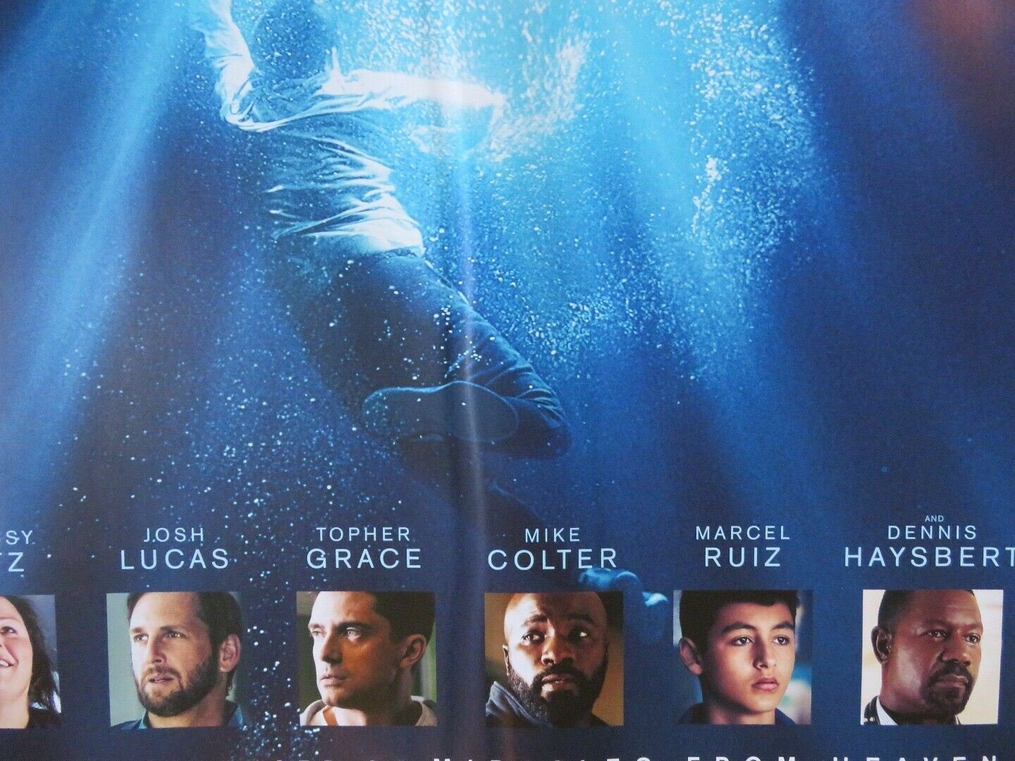 BREAKTHROUGH BRITISH QUAD (30"x 40") ROLLED POSTER CHRISSY METZ JOSH LUCAS Movie posters