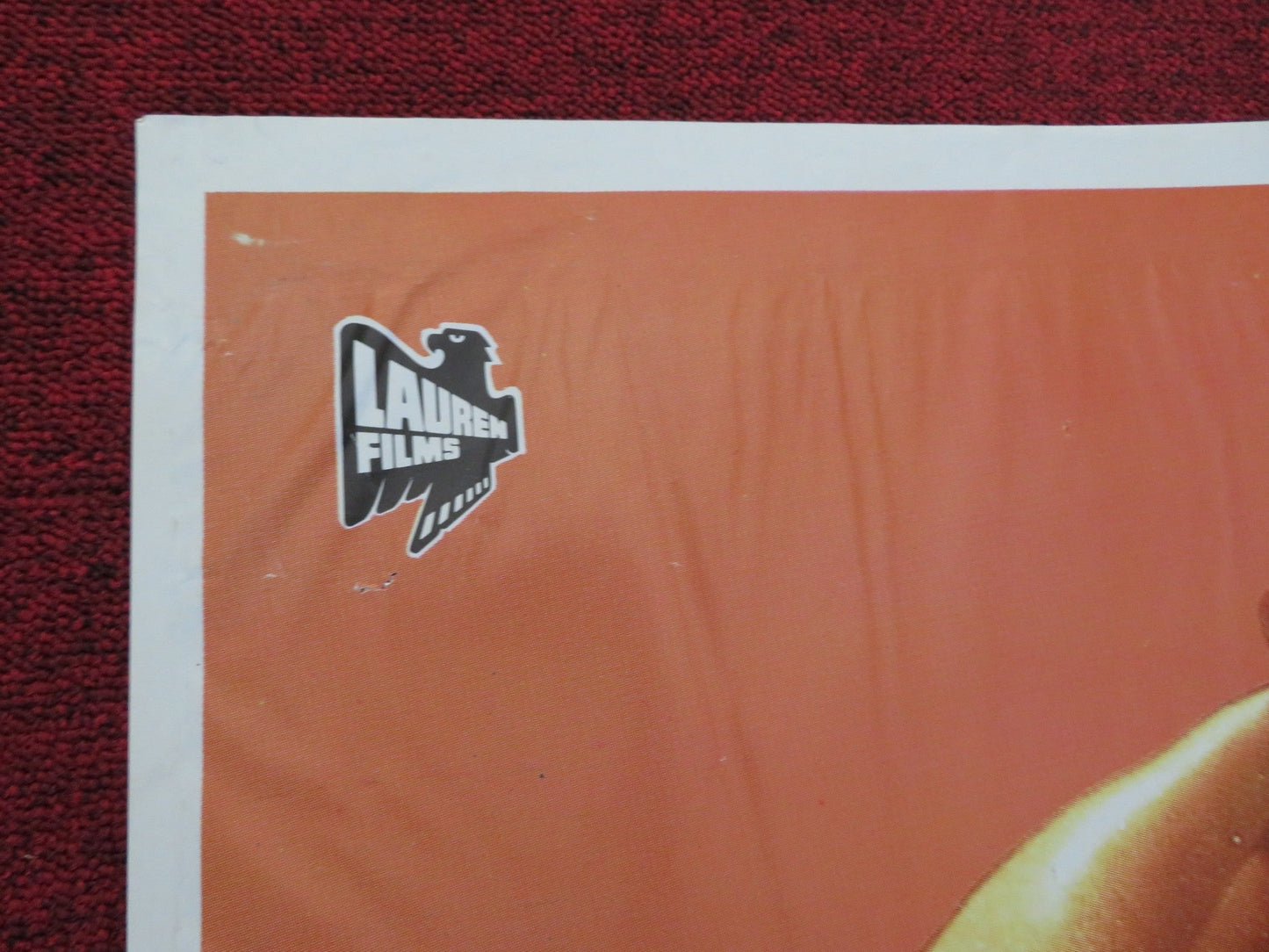 BREATHLESS FOLDED SPANISH POSTER RICHARD GERE VALERIE KAPRISKY 1983 Rendezvous Cinema Movie posters