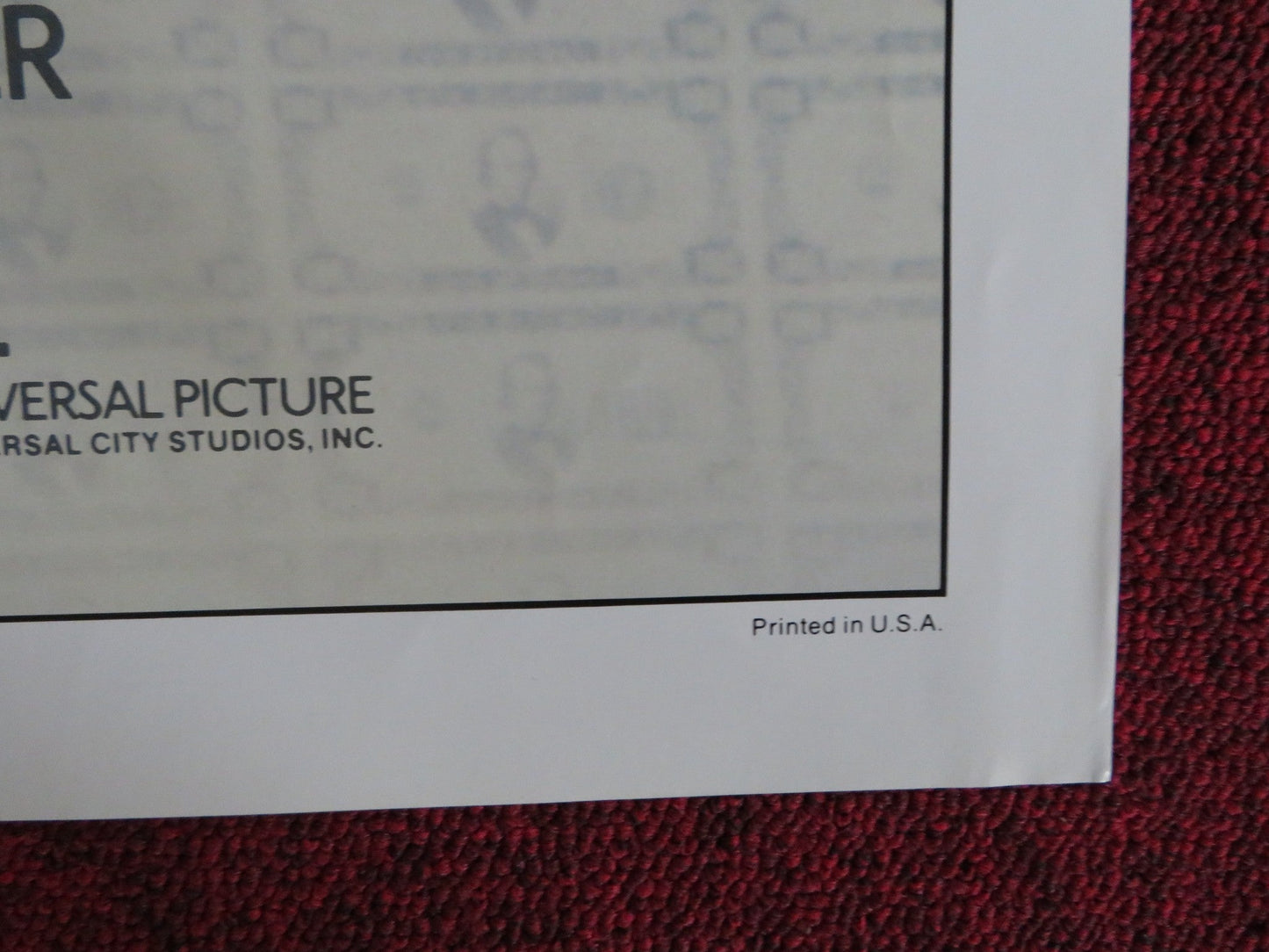 BREWSTER'S MILLIONS FOLDED US ONE SHEET POSTER RICHARD PRYOR JOHN CANDY 1985 Rendezvous Cinema Movie posters