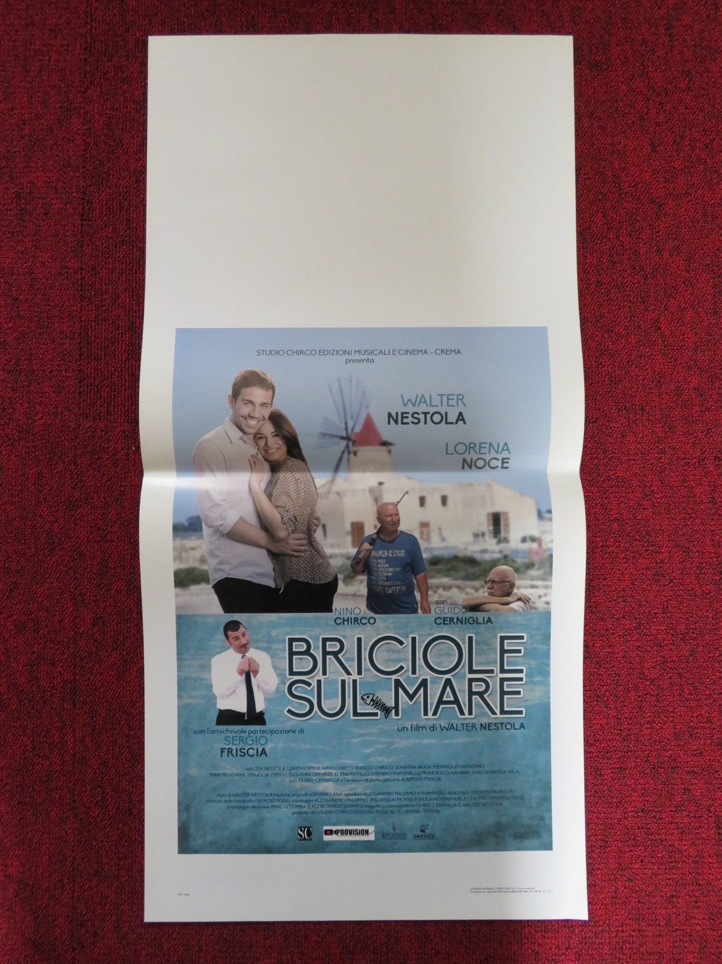 BRICIOLE SUL MARE ITALIAN LOCANDINA POSTER WALTER NESTOLA LORENA NOCE 2016 Rendezvous Cinema Movie posters