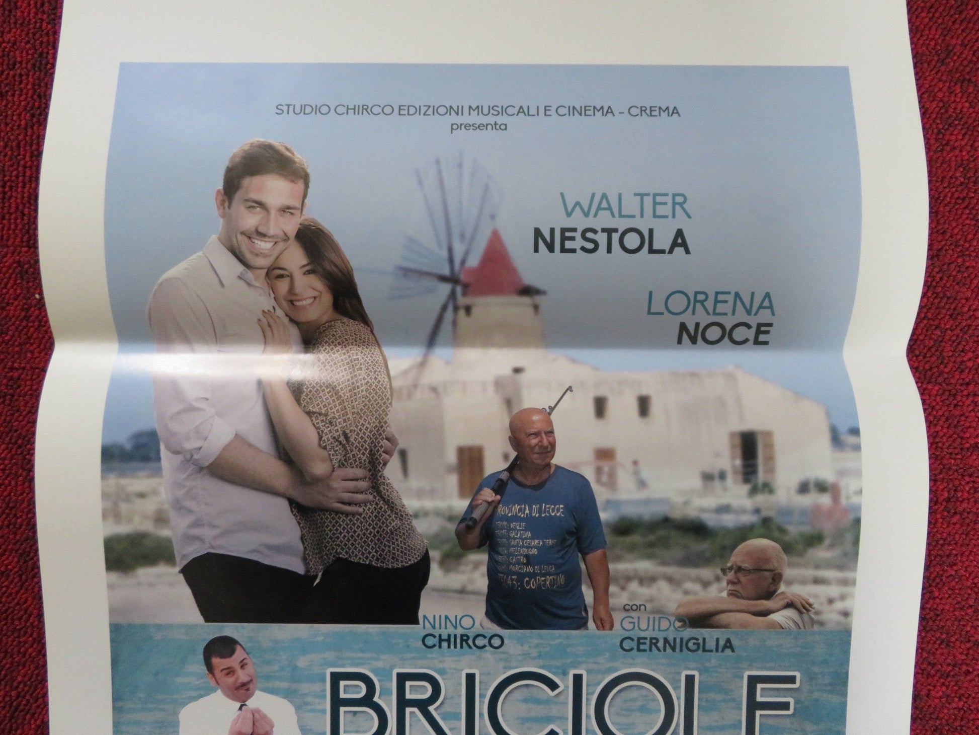 BRICIOLE SUL MARE ITALIAN LOCANDINA POSTER WALTER NESTOLA LORENA NOCE 2016 Rendezvous Cinema Movie posters