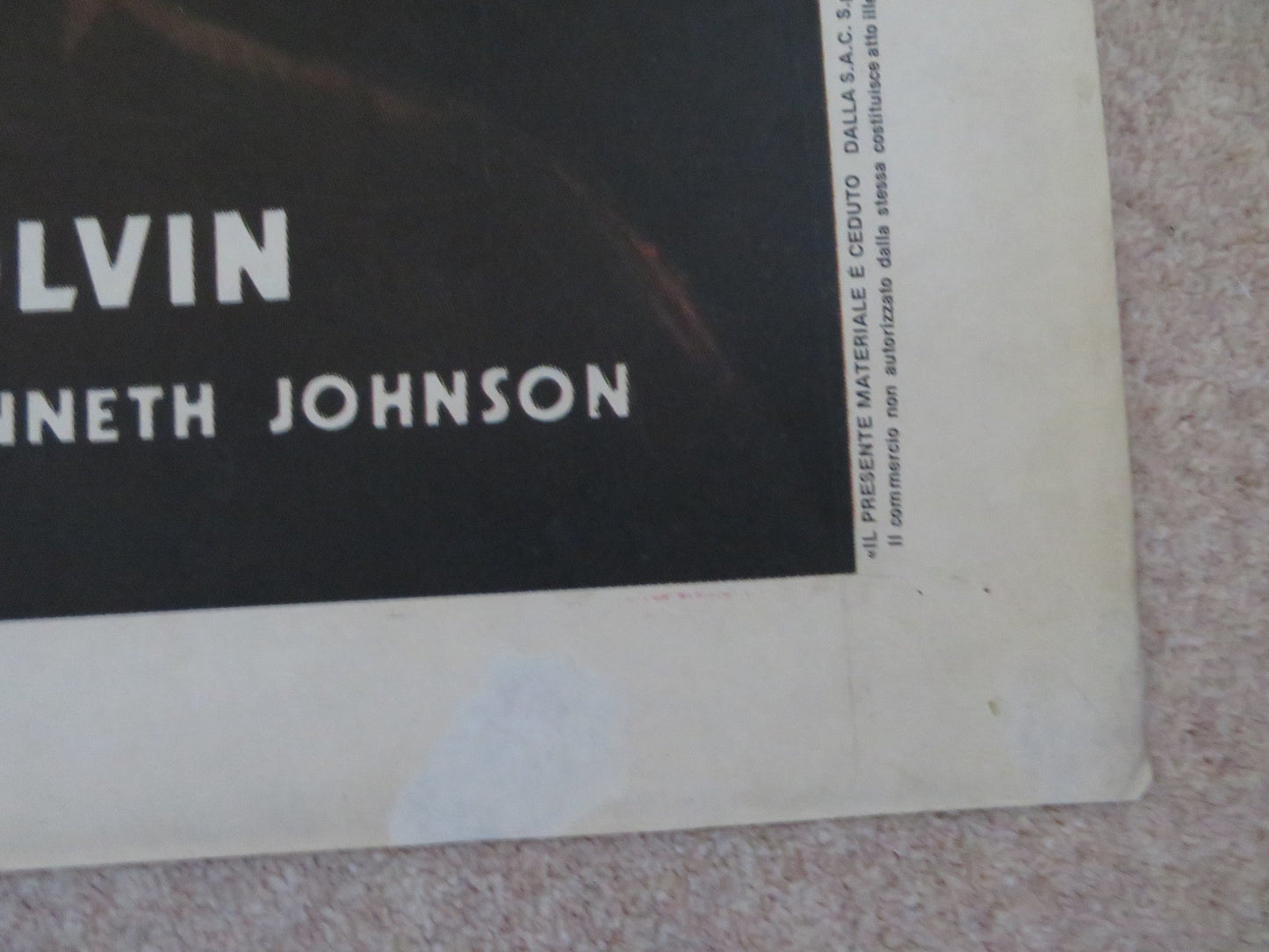 BRIDE OF THE INCREDIBLE HULK ITALIAN 2 FOGLIO POSTER LOU FERRIGNO B. BIXBY 1981 Rendezvous Cinema Movie posters