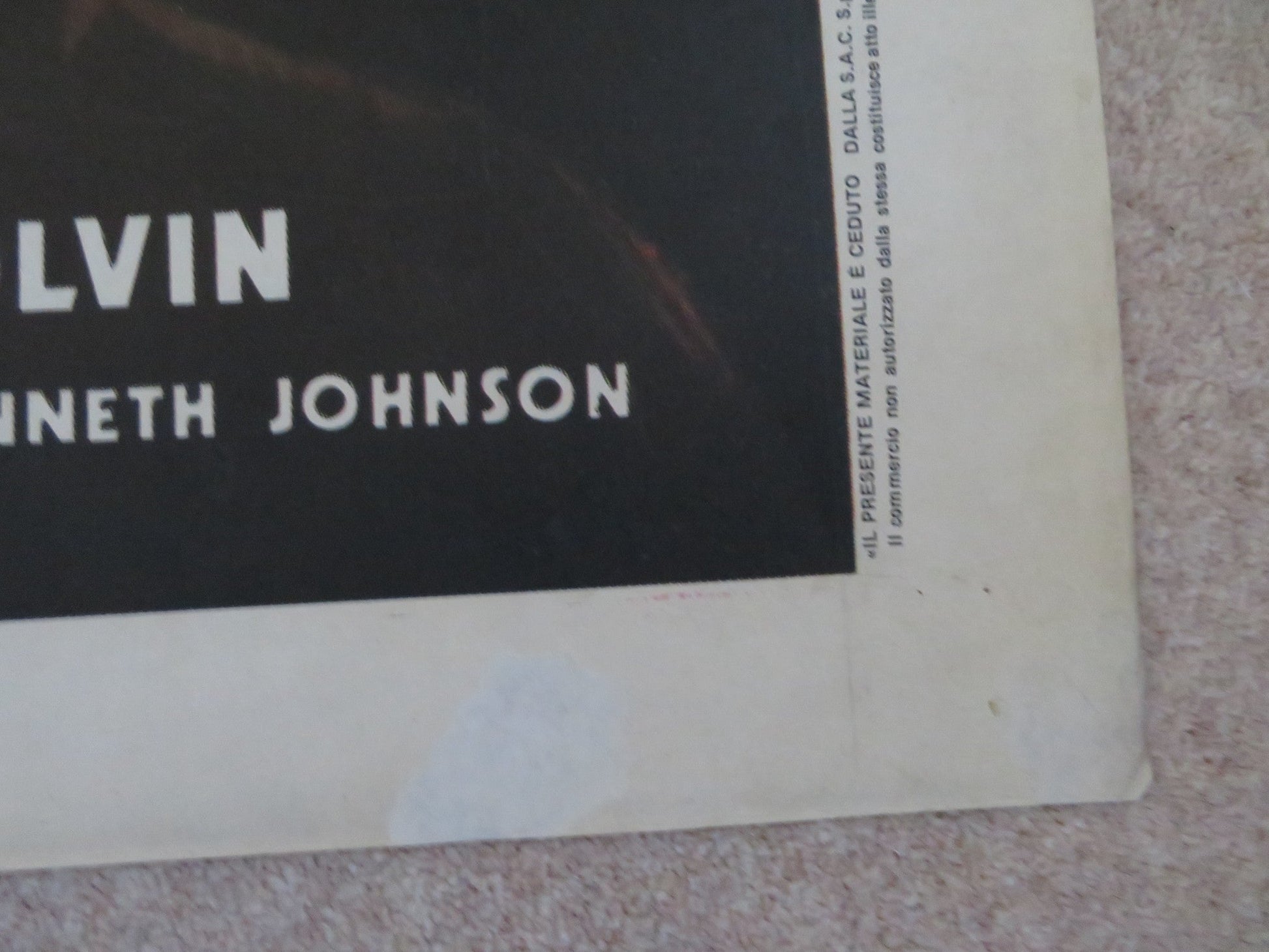 BRIDE OF THE INCREDIBLE HULK ITALIAN 2 FOGLIO POSTER LOU FERRIGNO B. BIXBY 1981 Rendezvous Cinema Movie posters