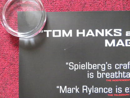 BRIDGE OF SPIES UK QUAD (30"x 40") ROLLED POSTER TOM HANKS MARK RYLANCE 2015 Rendezvous Cinema Movie posters