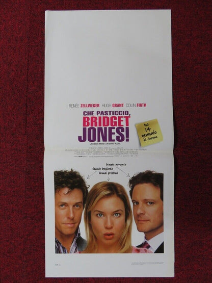BRIDGET JONES: THE EDGE OF REASON ITALIAN LOCANDINA (27.5"x13") POSTER 2004 - Rendezvous Cinema