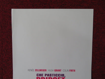 BRIDGET JONES: THE EDGE OF REASON ITALIAN LOCANDINA (27.5"x13") POSTER 2004 - Rendezvous Cinema