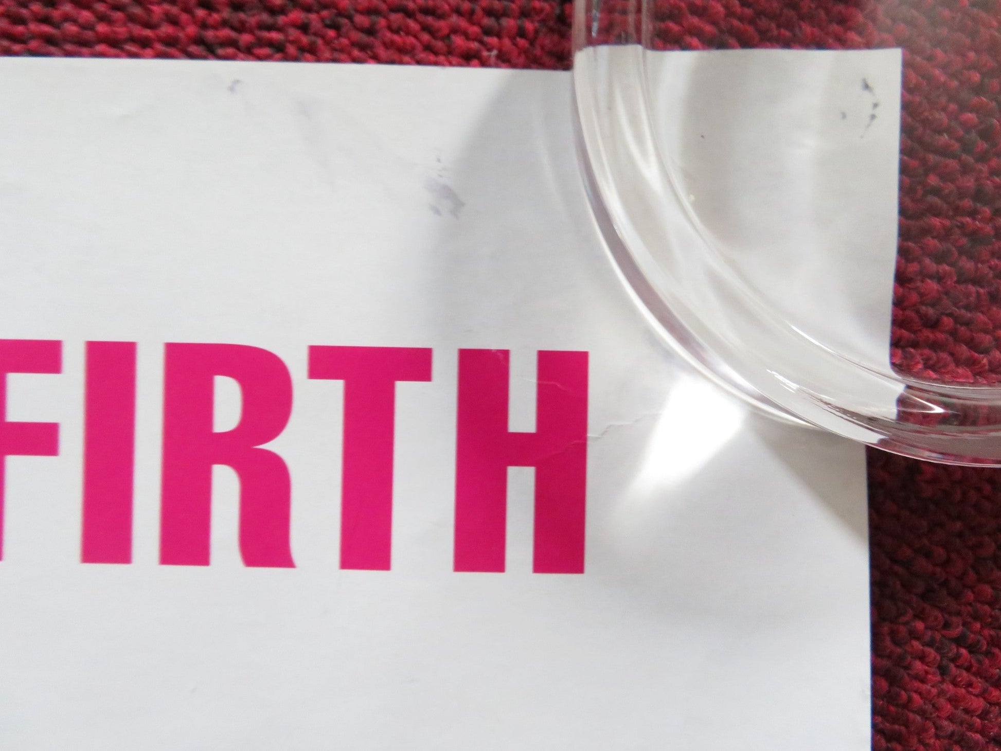 BRIDGET JONES: THE EDGE OF REASON UK QUAD (30"x 40") ROLLED POSTER FIRTH 2004 Rendezvous Cinema Movie posters