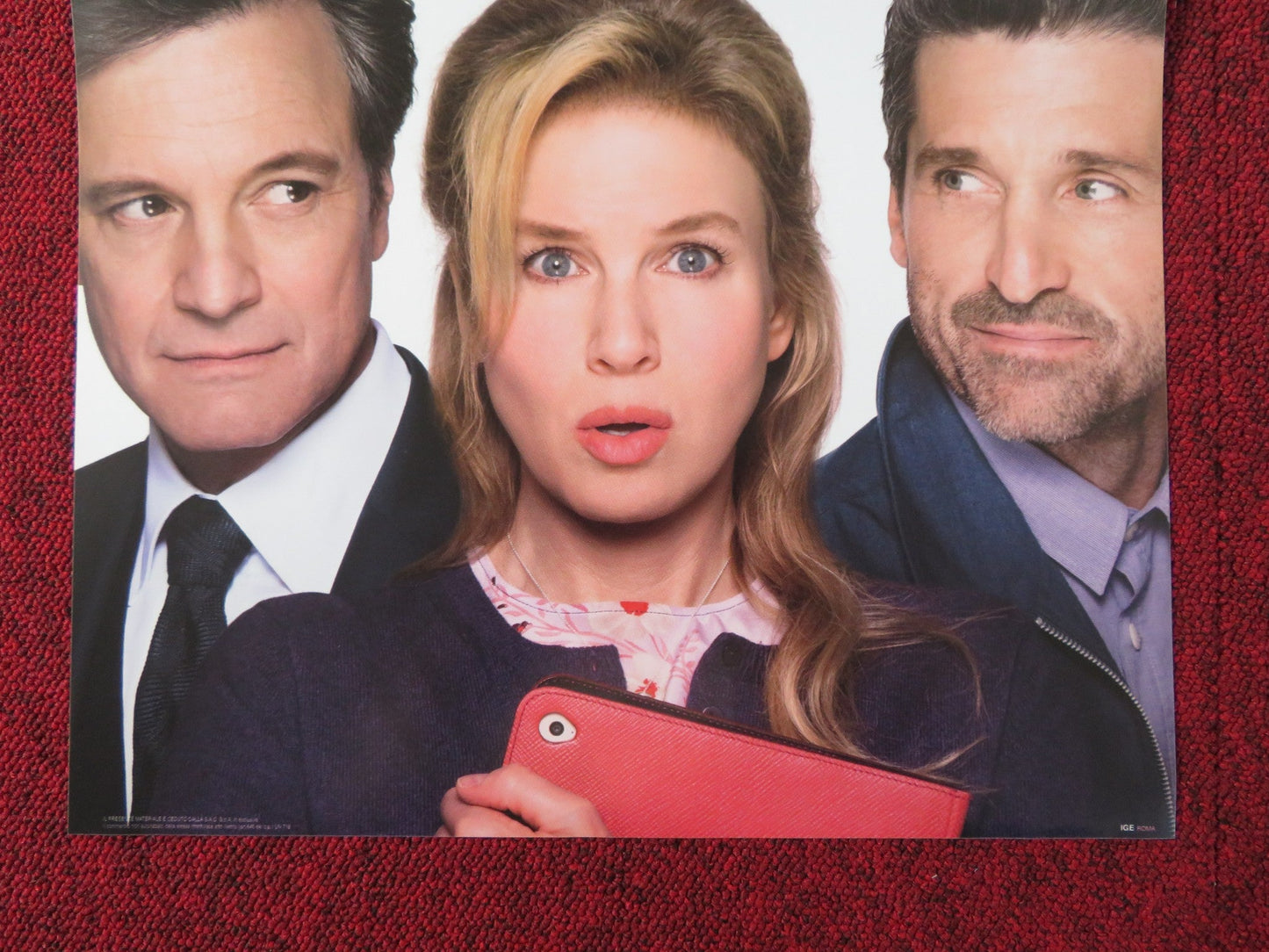 BRIDGET JONES'S BABY ITALIAN LOCANDINA POSTER RENEE ZELLWEGER COLIN FIRTH 2016 Rendezvous Cinema Movie posters